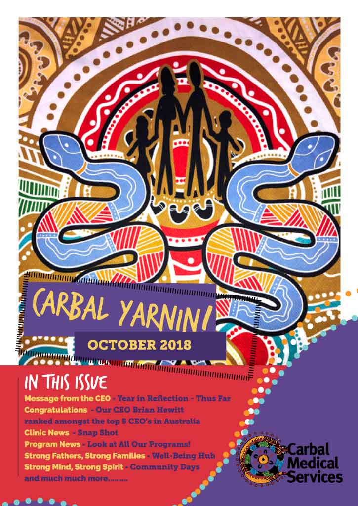 Carbal Yarnin' Newsletter - October 2018