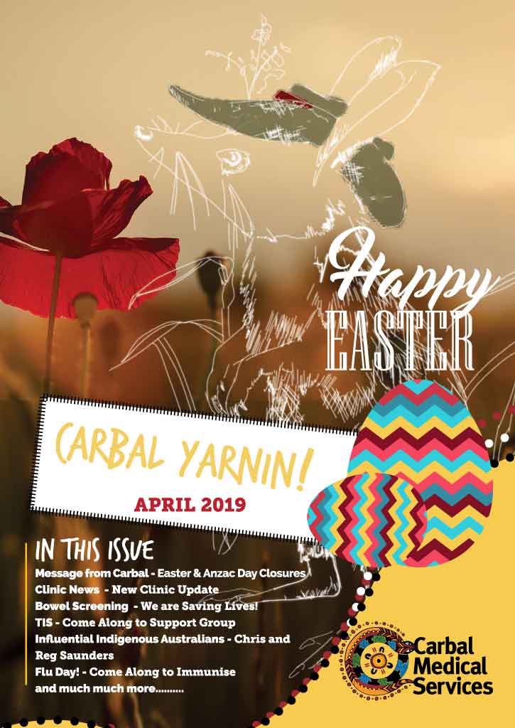 Carbal Yarnin' Newsletter - April 2019
