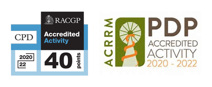 RACGP Accredited Activity 2020-2022 - 40 CPD Points | GPMHSC Accredited Activity 2020-2022 Triennium - FPS-ST | ACRRM PDP Accredited Activity