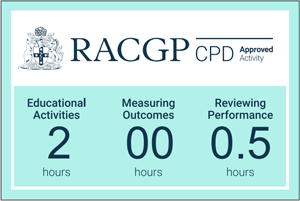 RACGP CPD Accredited Activity 2023-2025